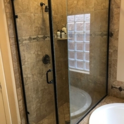 Frameless Shower