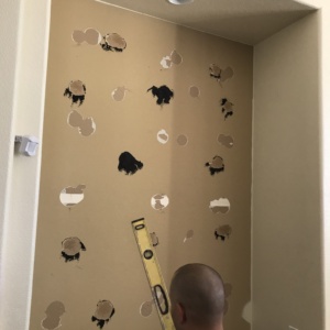 Glass Shelfs for Kitchen & Bath Project