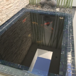 Glass panel