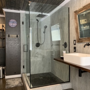 Showers in Las Vegas