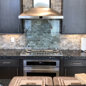 Custom Back Splash Glass