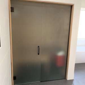 Custom Sauna Glass Installation in Las Vegas