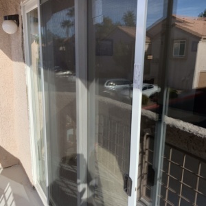 Patio door install