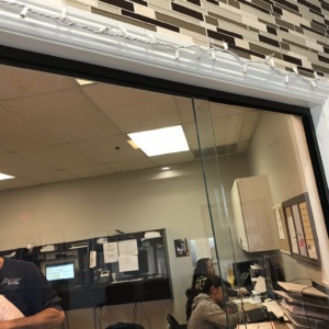 custom reception window