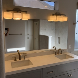 Bathroom Mirrors Installation