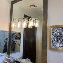 Bathroom Mirrors Installation
