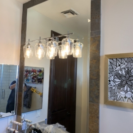 Bathroom Mirrors Installation
