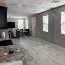 Mirrored Wall