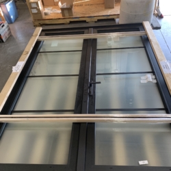 Custom French doors