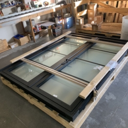 Custom French doors