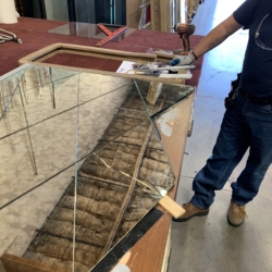 Diamond Mirrors Installation