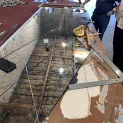Diamond Mirrors Installation