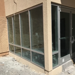 Nevada State College Glass Installation Las Vegas