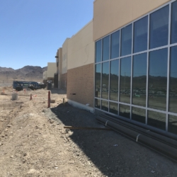 Nevada State College Glass Installation Las Vegas