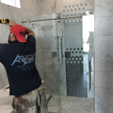 Skyline Shower Doors Installation in Las vegas