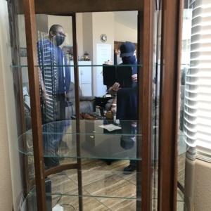 Glass Shelves Installation