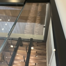 Dark bronze hardware Wine Cellar Las Vegas