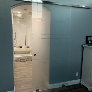 Glass Barn Doors Las Vegas Installation