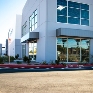 Matter Park Front Glass Installation Las Vegas