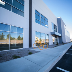 Matter Park Front Glass Installation Las Vegas