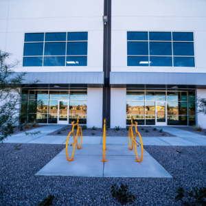 Matter Park Front Glass Installation Las Vegas