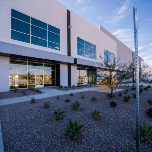 Matter Park Front Glass Installation Las Vegas