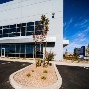 Matter Park Front Glass Installation Las Vegas