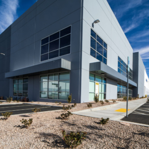 Matter Park Front Glass Installation Las Vegas