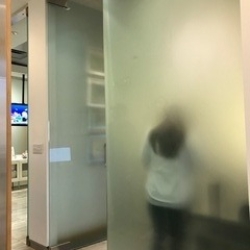 Specialty glass door Installation