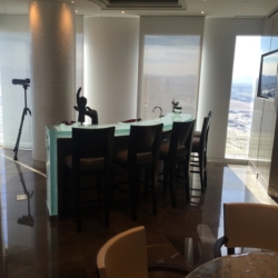 Glass Bar Top Project Installation