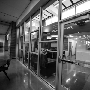 MLK Senior Center Glass Installation in Las Vegas