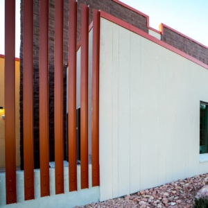 MLK Senior Center Glass Installation in Las Vegas