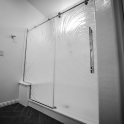 Frameless Slider Shower Installation in Las Vegas
