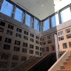 Black Painted Glass