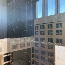 Black Painted Glass