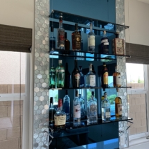 Blue Mirror Installation