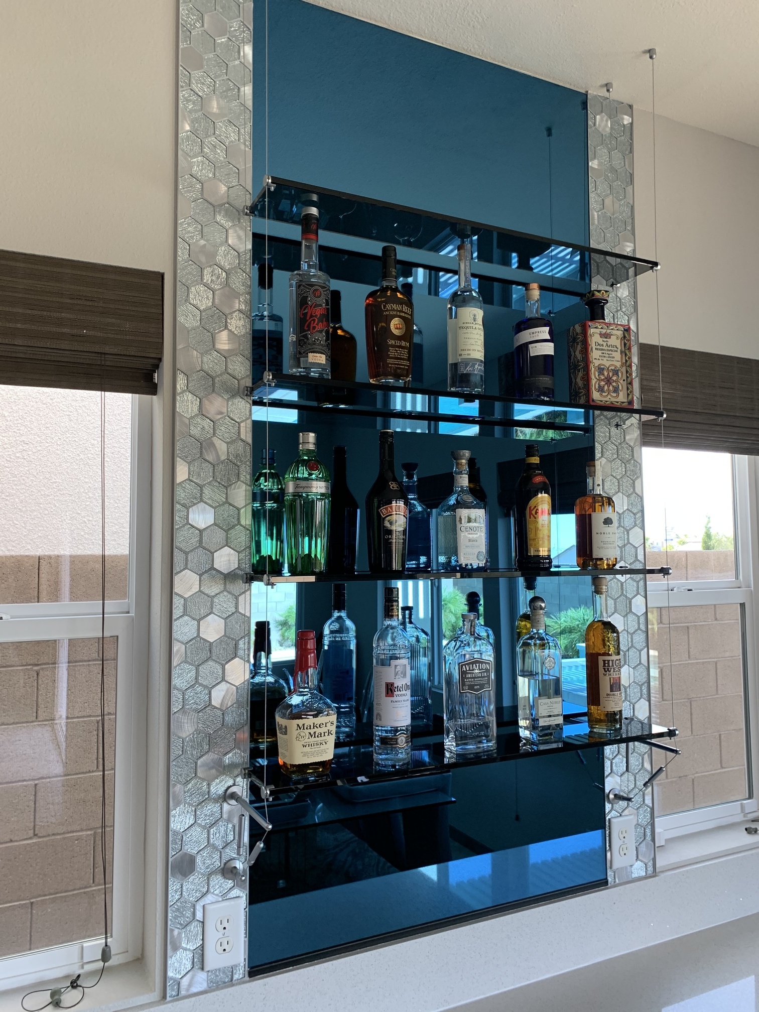 Custom glass design Las Vegas
