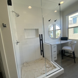 Frameless Showers Installation