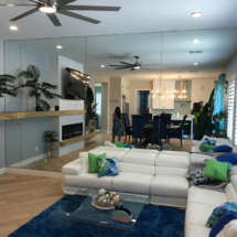 Mirrored Wall