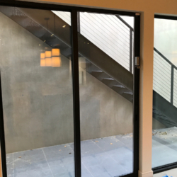 Patio door replacement clear tempered glass