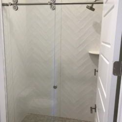 Frameless Slider Showers