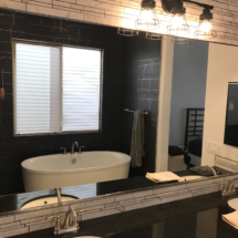 1:4” clear mirror