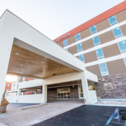 Home 2 Suites - Storefront windows and doors
