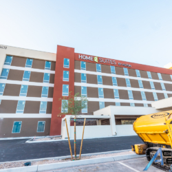 Home 2 Suites - Storefront windows and doors